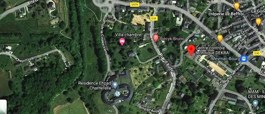 Prix contrôle technique à Meymac