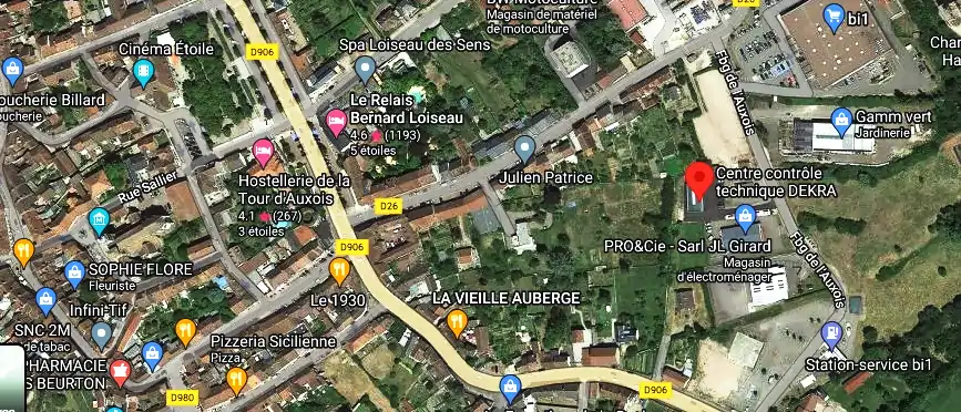 Prix contrôle technique à Saulieu