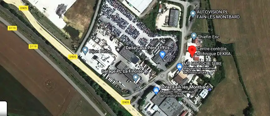 Prix contrôle technique à Fain-lès-Montbard