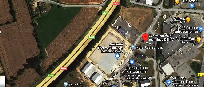 Prix contrôle technique à Taden