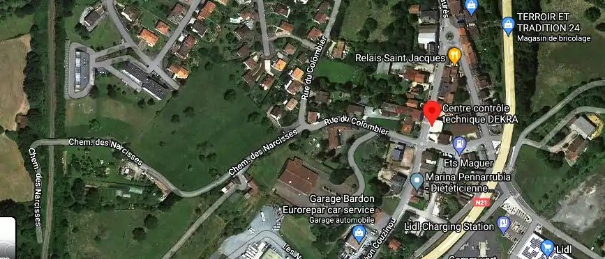 Prix contrôle technique à Thiviers