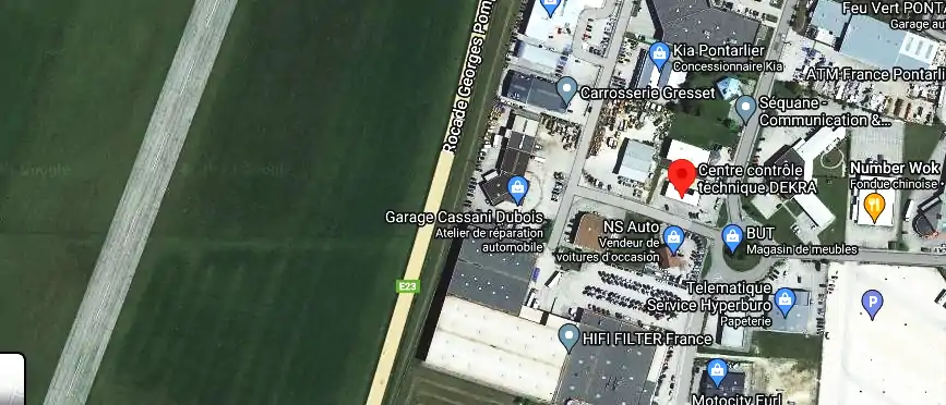 Prix contrôle technique à Pontarlier