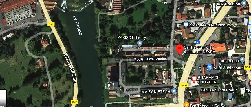 Prix contrôle technique à Audincourt