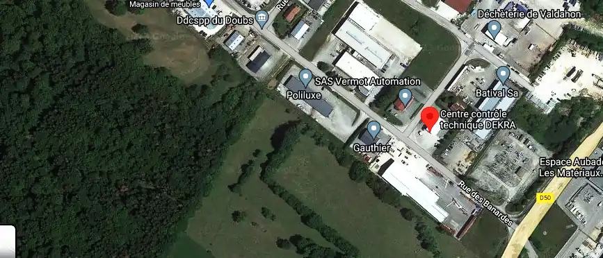 Prix contrôle technique à Valdahon