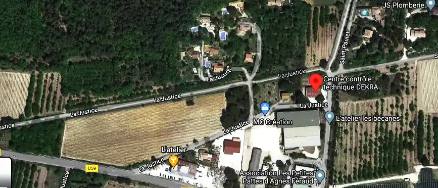 Centre contrôle technique DEKRA à Saint-Restitut