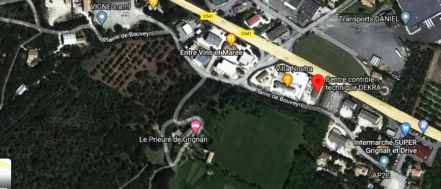 Prix contrôle technique à Grignan