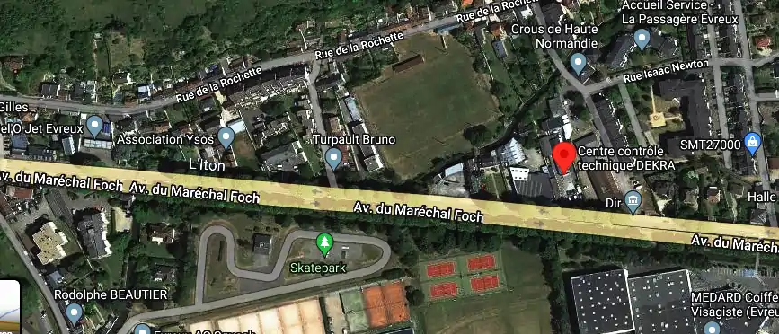 Prix contrôle technique à Évreux