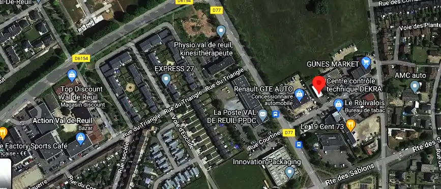 Prix contrôle technique à Val-de-Reuil