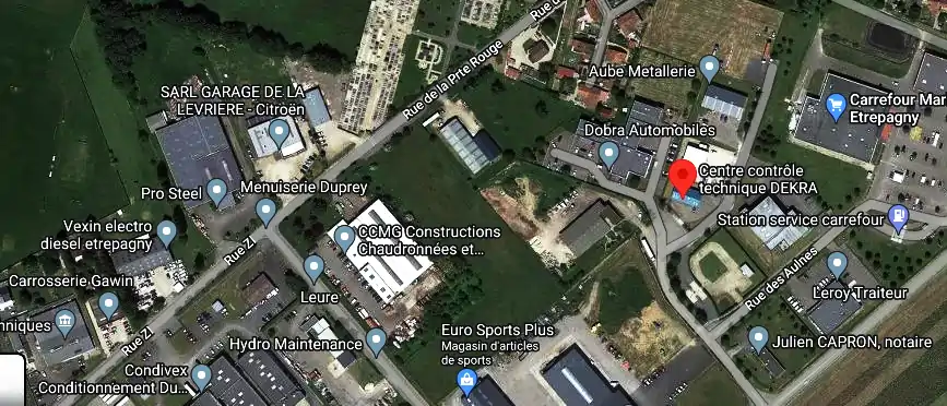 Prix contrôle technique à Étrépagny