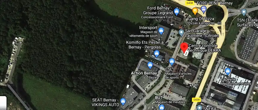 Prix contrôle technique à Bernay