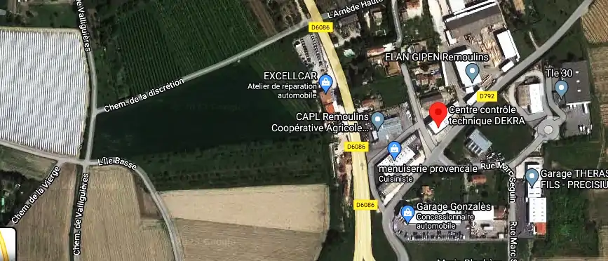 Prix contrôle technique à Remoulins