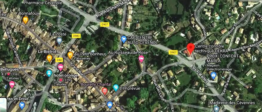 Prix contrôle technique à Saint-Jean-du-Gard