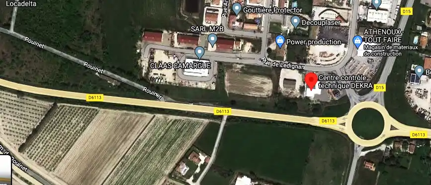 Prix contrôle technique à Fourques