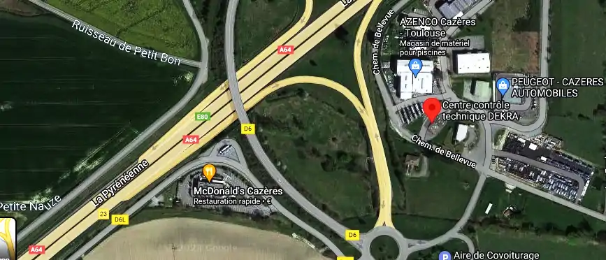 Prix contrôle technique à Cazères