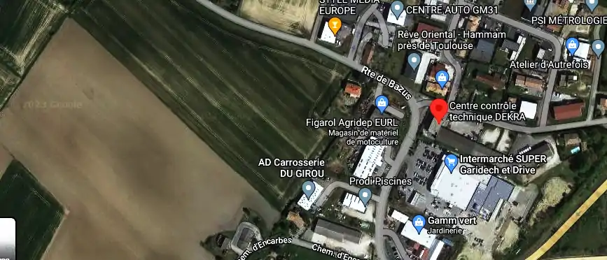 Prix contrôle technique à Garidech