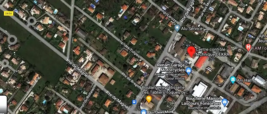 Prix contrôle technique à Fonsorbes