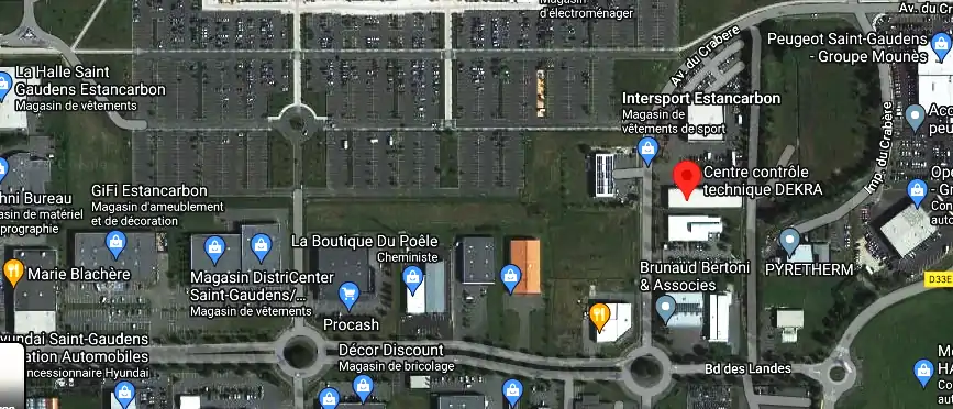 Prix contrôle technique à Estancarbon