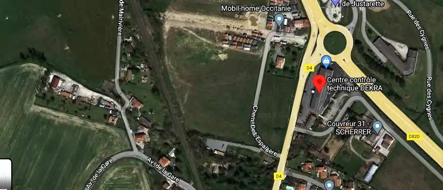 Prix contrôle technique à Pins-Justaret