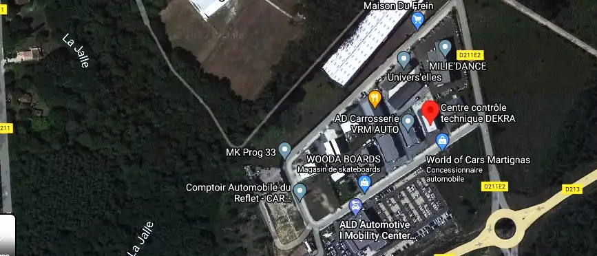 Prix contrôle technique à Martignas-sur-Jalle