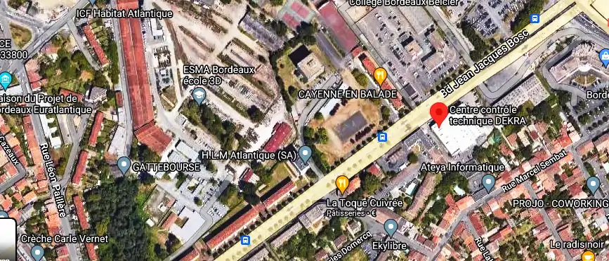 Prix contrôle technique à Bègles