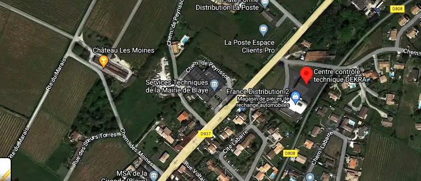 Prix contrôle technique à Saint-Martin-Lacaussade