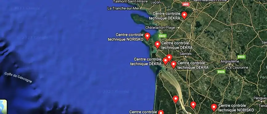 Prix contrôle technique à Saint-Vivien-de-Médoc