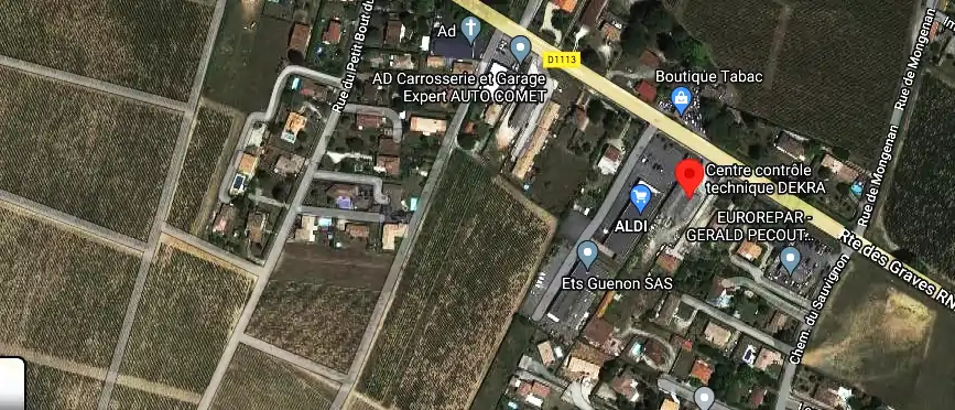 Prix contrôle technique à Portets