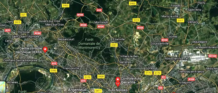 Centre contrôle technique DEKRA à Pézenas