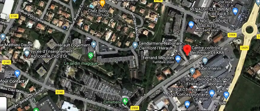 Prix contrôle technique à Clermont-l'Hérault