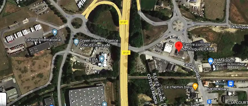 Prix contrôle technique à Miniac-Morvan