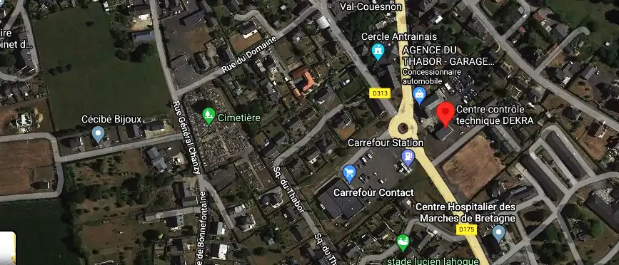 Prix contrôle technique à Val-Couesnon