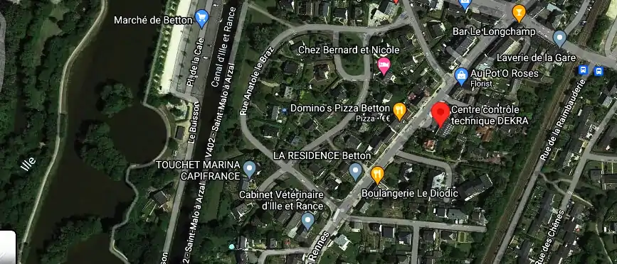 Prix contrôle technique à Betton