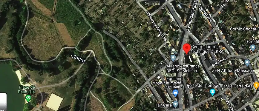 Prix contrôle technique à Déols