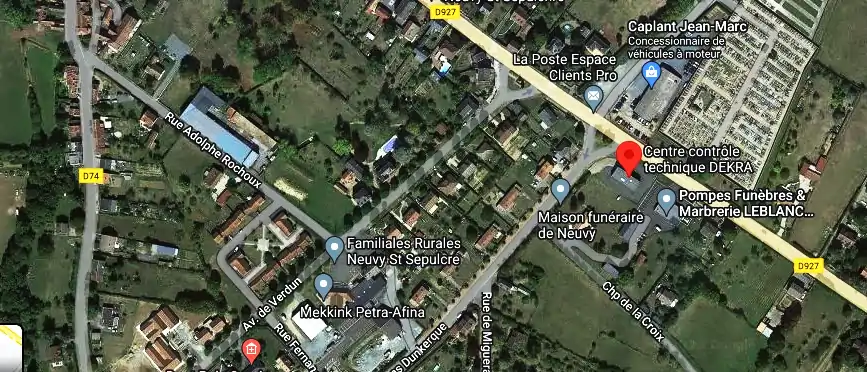 Prix contrôle technique à Neuvy-Saint-Sépulchre