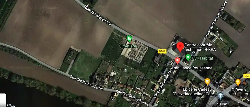 Prix contrôle technique à Pouzay