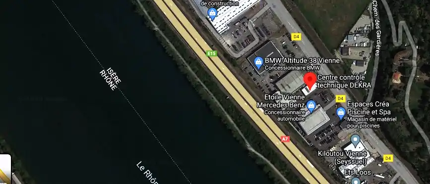 Centre contrôle technique DEKRA à Vienne