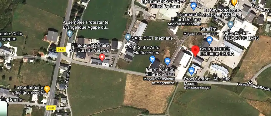 Prix contrôle technique à Villard-de-Lans