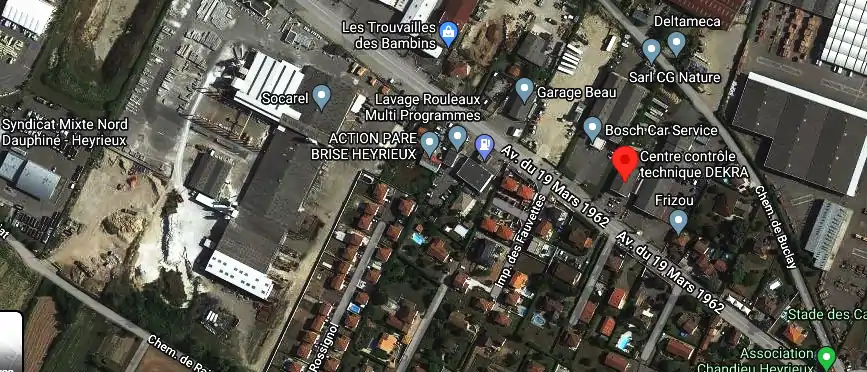 Prix contrôle technique à Heyrieux