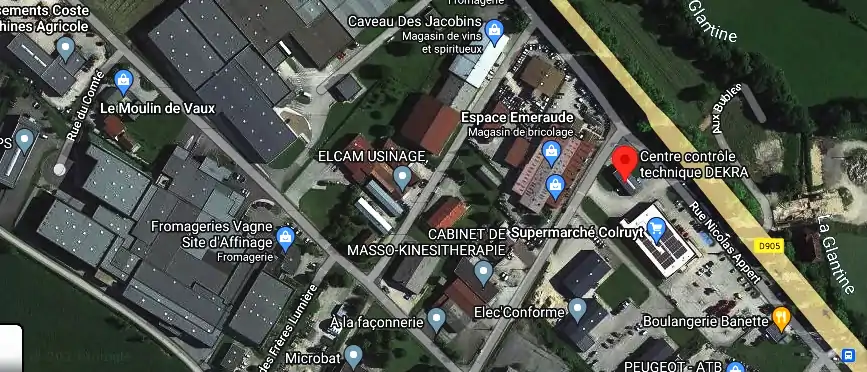 Prix contrôle technique à Poligny