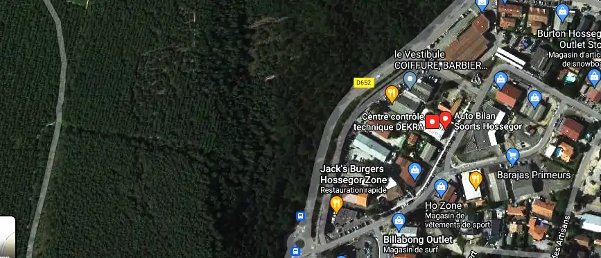 Centre contrôle technique DEKRA à Soorts-Hossegor