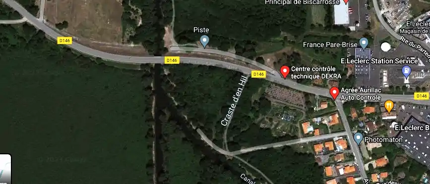 Centre contrôle technique DEKRA à Biscarrosse