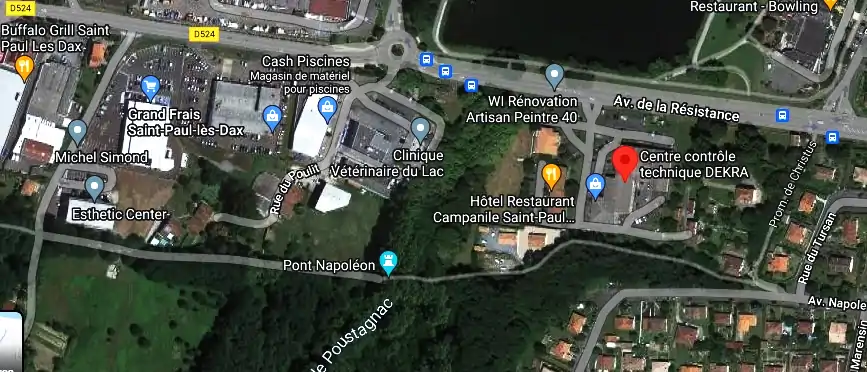 Prix contrôle technique à Saint-Paul-lès-Dax