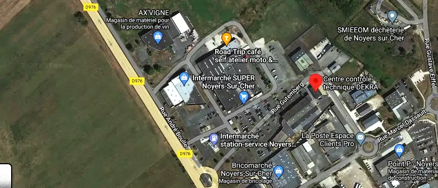 Prix contrôle technique à Noyers-sur-Cher