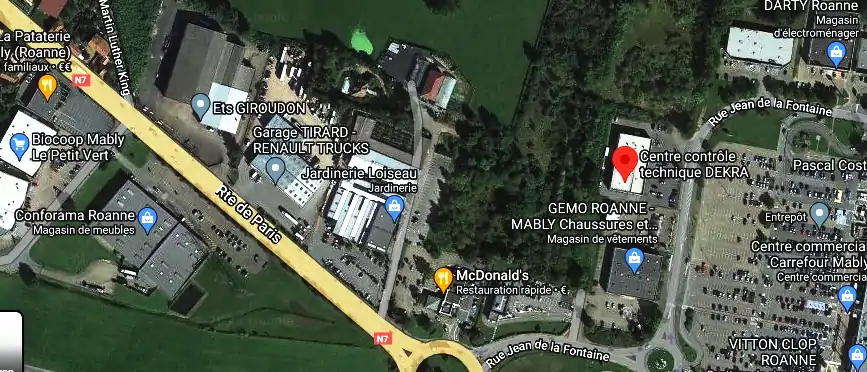 Prix contrôle technique à Mably