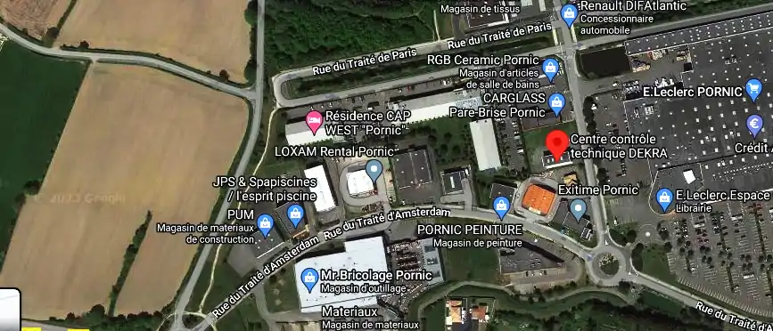 Prix contrôle technique à Pornic