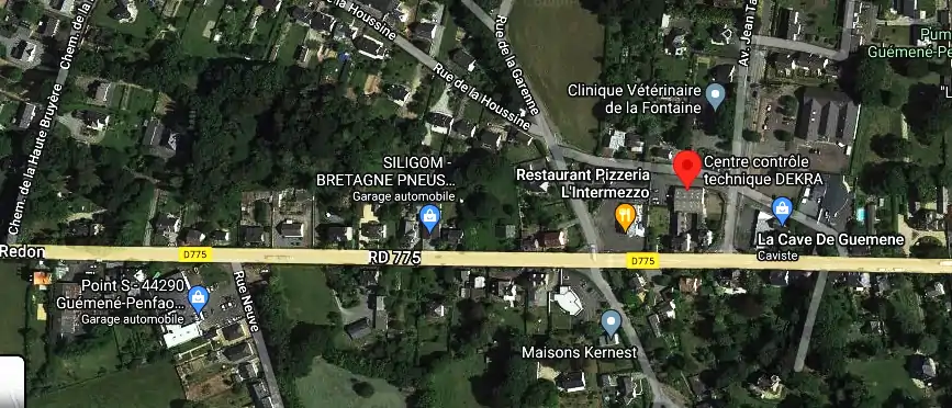 Prix contrôle technique à Guémené-Penfao