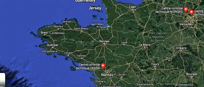 Prix contrôle technique à Vigneux-de-Bretagne