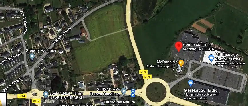 Prix contrôle technique à Les Touches