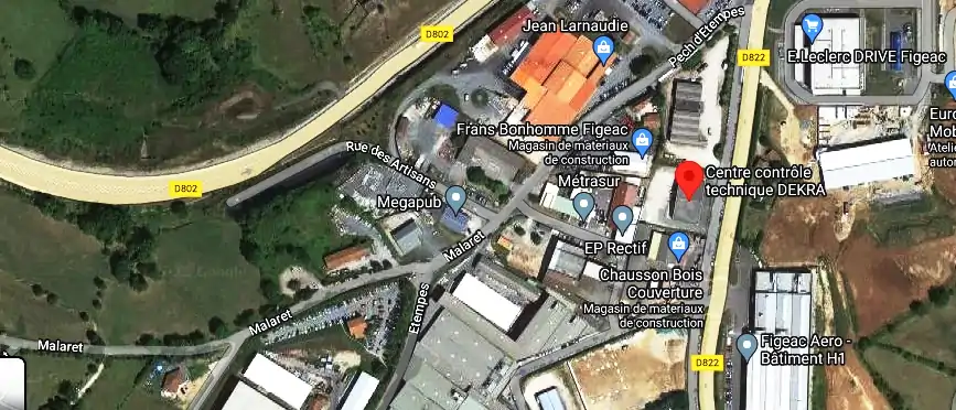 Prix contrôle technique à Figeac