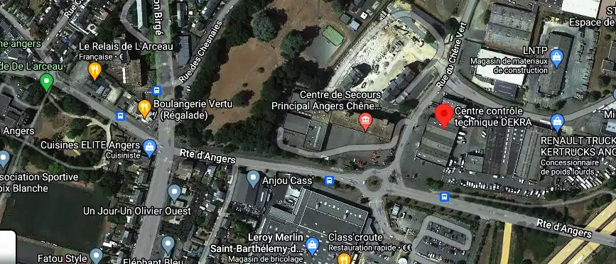 Prix contrôle technique à Saint-Barthélemy-d'Anjou